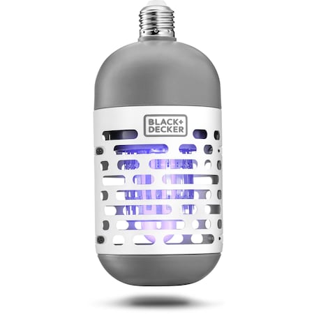 Black & Decker UV LED Light Bulb Electric Bug Zapper for Indoor & Outdoor Use BDPC942